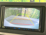 【バックカメラ】駐車時に後方がリアルタイム映像で確認できます。大型商業施設や立体駐車場での駐車時や、夜間のバック時に大活躍!運転スキルに関わらず、今や必須となった装備のひとつです!