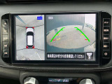 アラウンドビューモニター 駐車場での車庫入れや狭い道路での走行にカメラで確認が出来るので安心です。