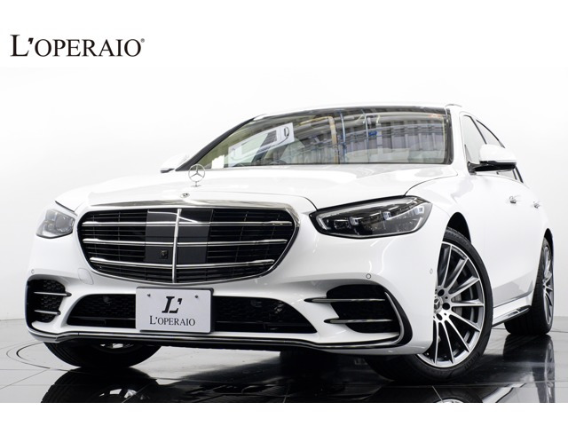 Sクラス S500 4マチック AMGラインパッケージ (ISG) 4WD ベージュ革 レザーエクスク...