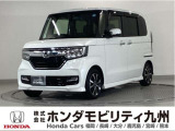 N-BOX カスタムG・Lホンダセンシングです。ホンダセンシングを標準装備したこの車両は、パワースライドドアや、フォグライト、LEDヘッドライト等、充実装備です。