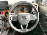 【ステアリングスイッチ】運転中、前方から目線をそらすことなく、オーディオ等の操作が可能な便利機能!安心&快適なドライブを演出してくれます♪