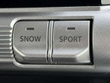 【SNOWモード】雪道でなど滑りやすい路面でタイヤのスリップを抑えるモードです☆【SPORTモード】コーナーや上り下りが多い道できびきびした走りを楽しめるモードです☆