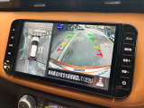 空から車を見たような「アラウンドビューモニター」!車の周りが一目で確認できるので、小さなお子様や障害物があっても安心して乗ることができます♪