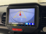 駐車時の安全確認に便利なバックカメラ付きです!