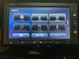 【オーディオ機能】ナビに一体のオーディオは、CDプレーヤーを装備♪もちろんFM/AMラジオもお聞きいただけますよ♪