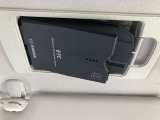 『マツダ純正・スマートインETC』 運転席のサンバイザーの裏にスッキリ収納!防犯効果も期待できます。