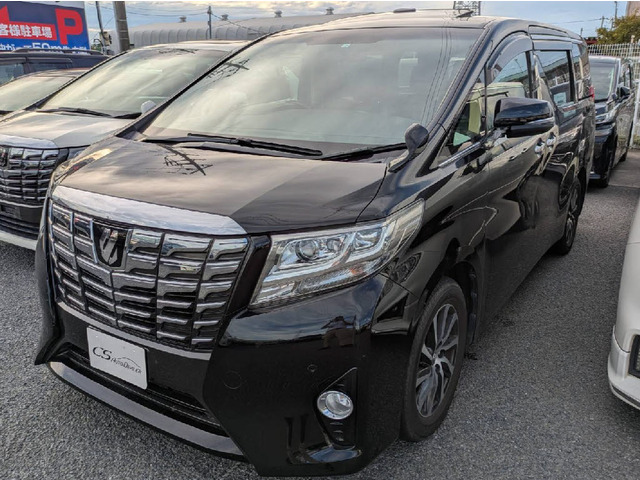 アルファード 2.5 X サンルーフ リアモニター 8人乗り 禁煙車