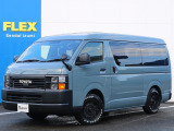 Renoca CoastLines 角目フェイスが入庫いたしました! ボディカラーはアンヴィルグレー! ベース車両はハイエースワゴン「GL」! ガソリン4WDで10人乗りの車両となっております♪