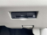 ETC車載器付きです。高速道路の料金所もスムーズに通過できます。