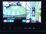 マルチビューカメラシステム。前後左右にカメラがついているのでとっても安心ですね。