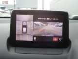 360&deg;ビューモニターを搭載しています。コーナーセンサーと合せてお使いいただくことで、安全、安心にお車の取り回しを行っていただけます。