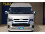 【新型ハイエース/グランドキャビン/ガソリン2WD】10名乗車!FLEXカスタム充実♪