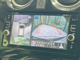 【アラウンドビューモニター】専用のカメラにより、上から見下ろしたような視点で360度クルマの周囲を確認することができます☆死角部分も確認しやすく、狭い場所での切り返しや駐車もスムーズに行えます。