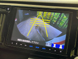 【バックカメラ】駐車時に後方がリアルタイム映像で確認できます。大型商業施設や立体駐車場での駐車時や、夜間のバック時に大活躍!運転スキルに関わらず、今や必須となった装備のひとつです!