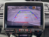 バックカメラ付きで大きい車体でも後方確認が簡単です。