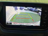 見えづらい車体後方部を映像で映し出してしっかりサポート!難しいバック駐車も安心です♪