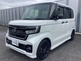 車名の由来:N-BOXの「N」は「New」「Nippon」「Norimono(乗り物)」「Next」のそれぞれの頭文字も含め「これからの新しい日本の乗り物を創造する」という意味合いを込めている。