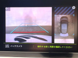 ●ガイドライン付きバックカメラ:不安な駐車もこれで安心!ガイドライン付きなので狭い箇所での駐車もラクラクです!