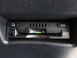 ETC車載器付きです。高速道路の料金所もスムーズに通過できます。