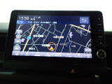 ホンダ純正ナビなのでダッシュボードにスッキリと収まっています。土地勘の無い所でも道に迷わず安心ですね!