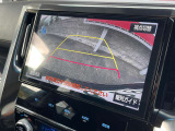 【バックカメラ】ナビ画面に後方映像を映し出し安全を確保!死角になる箇所もしっかり確認できるので運転に不安な方でも安心してお乗りいただけます。