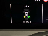 障害物を感知し知らせてくれるので安心です♪