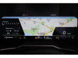 12.3インチフル液晶メーター センターインフォメーションディスプレイのナビゲーションと連携する地図画面を表示することができます。