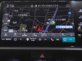 9インチHondaCONNECTディスプレーはBluetoothオーディオやフルセグチューナー内蔵しています。