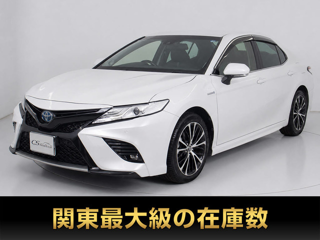 カムリ 2.5 WS レザーパッケージ 黒本革 禁煙 ワンオーナー JBLサウンド