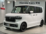 全国納車可 第三者機関証明書付 H SENSING 新車保証 試乗車 ワンオ-ナ- ナビLXU-242NBi TV Rカメラ CD録音装備のN-BOXカスタム ターボコーディネートスタイル入庫!