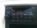 ラジオ付きです。