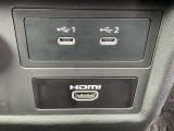 HDMI端子が装着されていますのでオーディオ機器との接続がとても便利です。