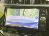 【バックカメラ】駐車時に後方がリアルタイム映像で確認できます。大型商業施設や立体駐車場での駐車時や、夜間のバック時に大活躍!運転スキルに関わらず、今や必須となった装備のひとつです!