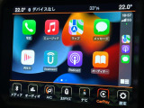 ●Apple Car Play:スマホとの有線接続で、ナビ・オーディオ再生などスマホのアプリ機能が画面でも使える便利機能です!
