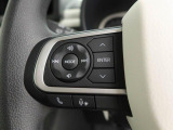 【ステアリングスイッチ】運転中、前方から目線をそらすことなく、オーディオ等の操作が可能な便利機能!安心&快適なドライブを演出してくれます♪