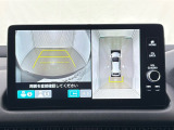 リアカメラ付で、後方をナビ画面で確認。車庫入れも安心です。もちろん、バックギアと連動しています。