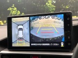 【パノラミックビューモニター】専用のカメラにより、上から見下ろしたような視点で360度クルマの周囲を確認することができます☆死角部分も確認しやすく、狭い場所での切り返しや駐車もスムーズに行えます。