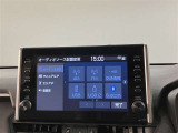 ディスプレイオーディオです。ナビゲーションは付いてございません。携帯電話を接続し地図を画面に表示する事が可能となります(対応機種に津、今してはスタッフまでお問合せ下さい)