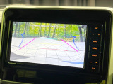 【バックカメラ】駐車時に後方がリアルタイム映像で確認できます。大型商業施設や立体駐車場での駐車時や、夜間のバック時に大活躍!運転スキルに関わらず、今や必須となった装備のひとつです!