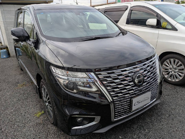 エルグランド 3.5 VIP 10型ナビ サンルーフ 黒本革 ワンオーナー
