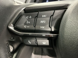 ステアリングにオーディオ操作スイッチが付いています。オーディオ画面に直接タッチしなくても操作が出来ますので、運転に集中できます。