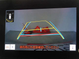 バックガイドモニターを装備しています、車庫入れもラクラクです。