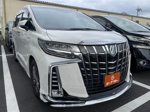 アルファード ハイブリッド 2.5 エグゼクティブ ラウンジ S E-Four 4WD 禁煙車 モデ...