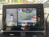 【アラウンドビューモニター】ー空から見下ろしているかのような映像で駐車をアシスト!これでバック駐車も安心ですね♪♪
