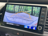 【バックカメラ】駐車時に後方がリアルタイム映像で確認できます。大型商業施設や立体駐車場での駐車時や、夜間のバック時に大活躍!運転スキルに関わらず、今や必須となった装備のひとつです!