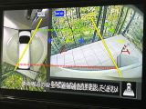 【アラウンドビューモニター】専用のカメラにより、上から見下ろしたような視点で360度クルマの周囲を確認することができます☆死角部分も確認しやすく、狭い場所での切り返しや駐車もスムーズに行えます。