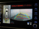 バックガイドモニターを装備しております。