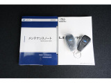 記録簿はお車の履歴書です。出どころのしっかりしたお車です。更に認定中古車の保証を付けてのお渡しです。
