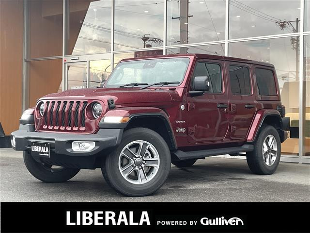 ラングラー アンリミテッド サハラ 4WD 本革シート 修復歴無し