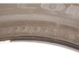155/65R14    車両装着タイヤサイズです。 タイヤのご相談もトヨタモビリティ石川にお任せください
